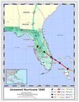 Florida Hurricane Maps by Name