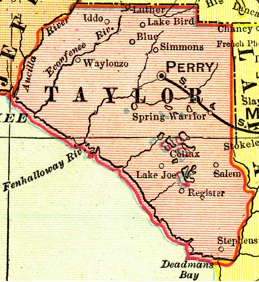 Taylor County 1899
