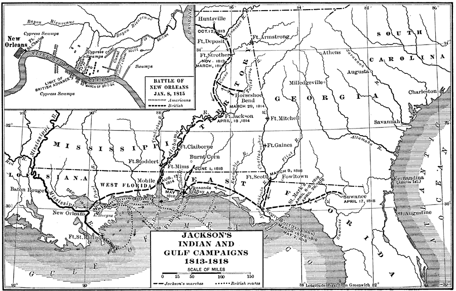 Jackson's Indian and Gulf Campaigns