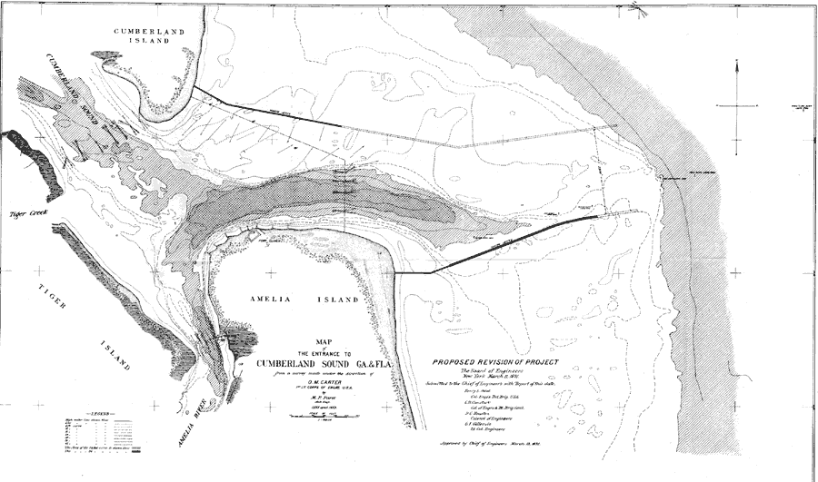 Map of the Entrance to Cumberland Sound