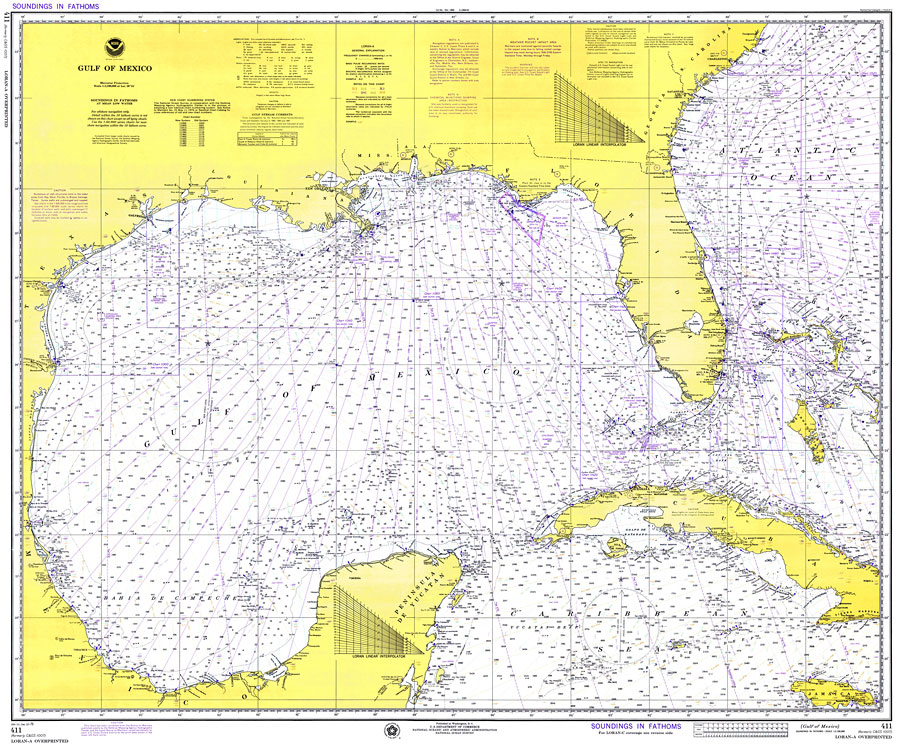 Gulf Of Mexico Chart