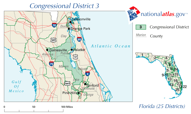107th Congress - Florida's Congressional District 3