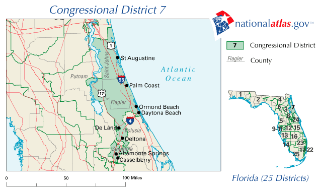 107th Congress - Florida's Congressional District 7