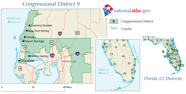 107th Congress - Florida's Congressional District 9