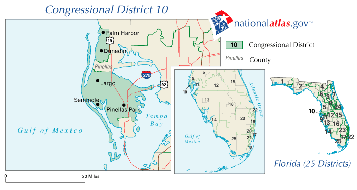 107th Congress - Florida's Congressional District 10