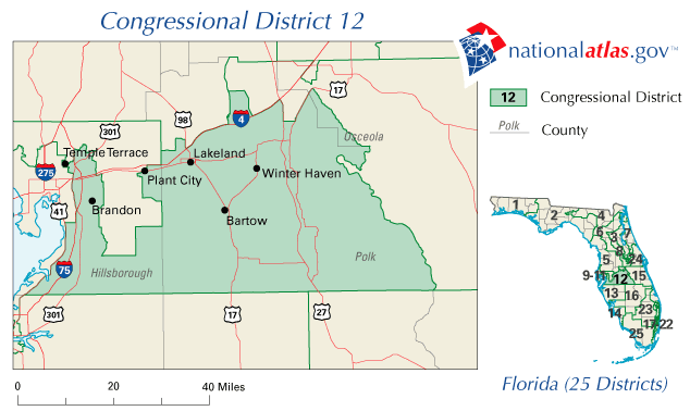 107th Congress - Florida's Congressional District 12