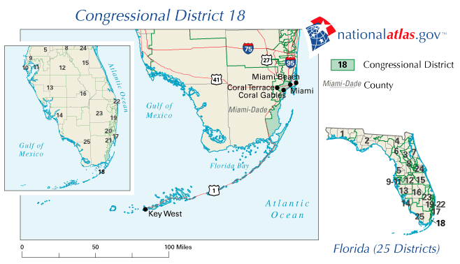 107th Congress - Florida's Congressional District 18