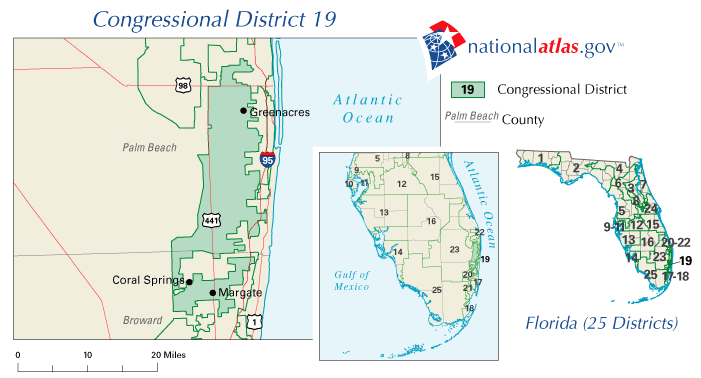 107th Congress - Florida's Congressional District 19