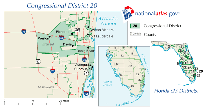 107th Congress - Florida's Congressional District 20