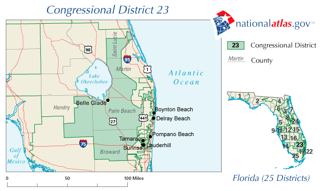 107th Congress - Florida's Congressional District 23