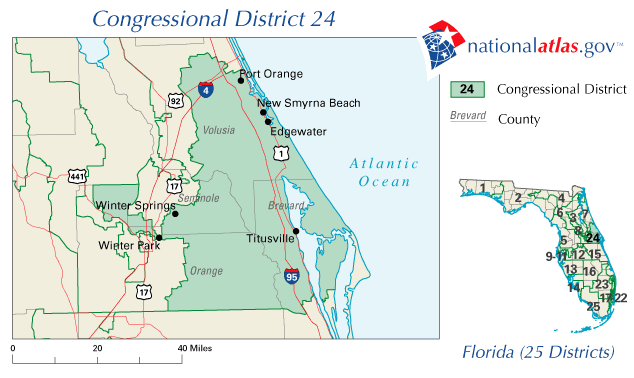 107th Congress - Florida's Congressional District 24