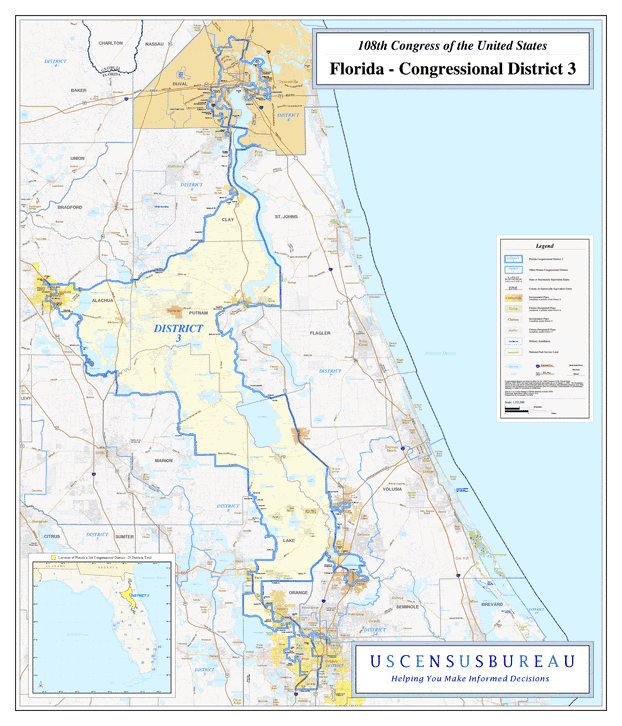 108th Congress - Florida's Congressional District 3