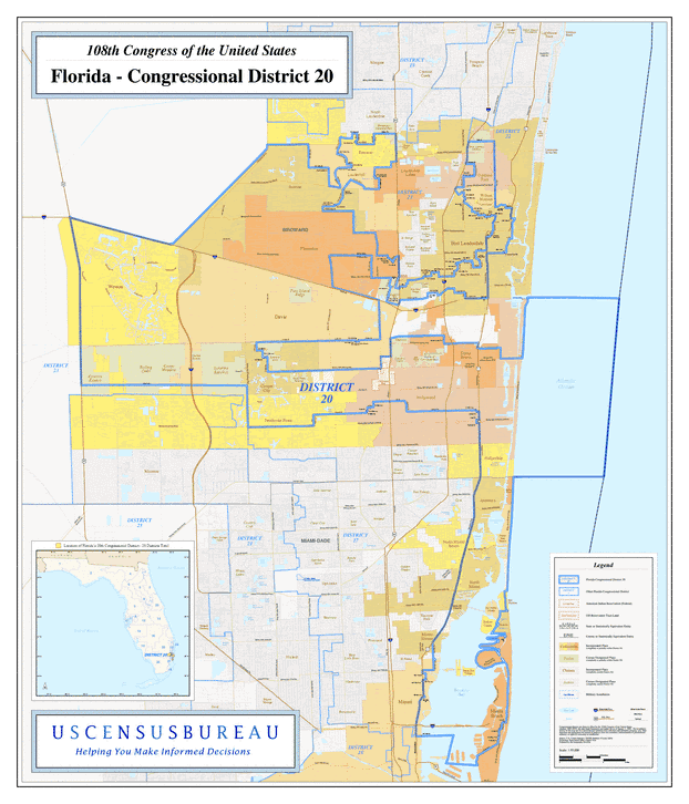 108th Congress - Florida's Congressional District 20