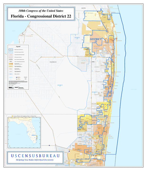 108th Congress - Florida's Congressional District 22