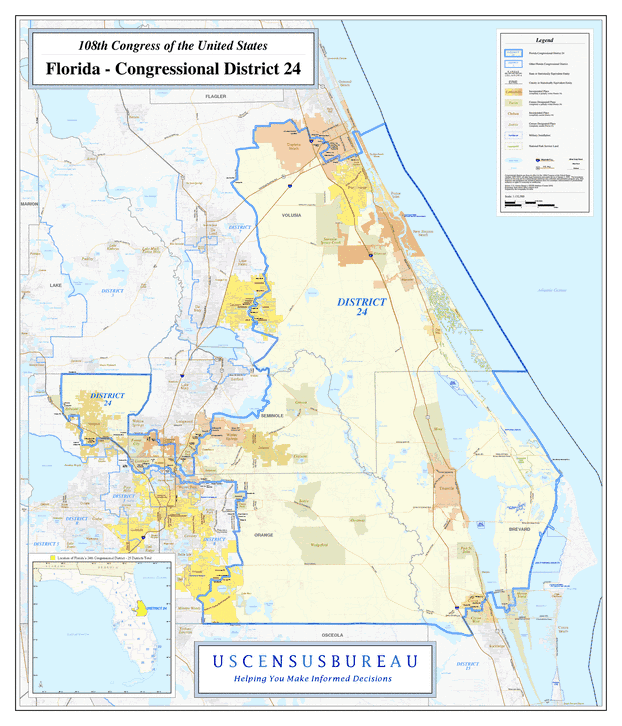108th Congress - Florida's Congressional District 24