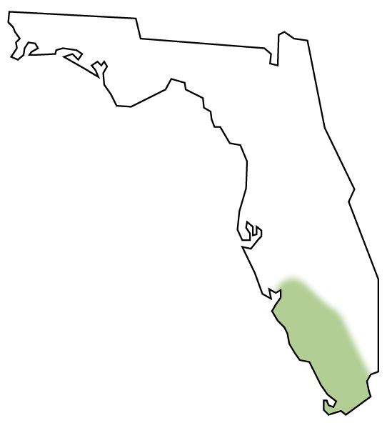 Location of Calusa Indians