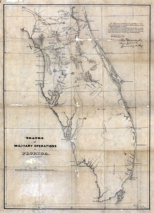 Theatre of Military Operations in Florida