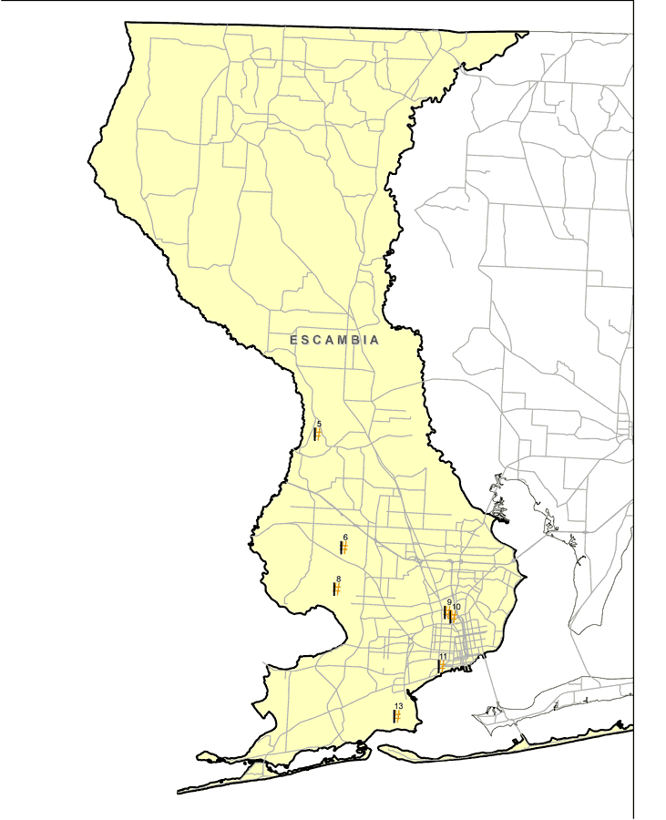 Escambia EPA Superfund Sites