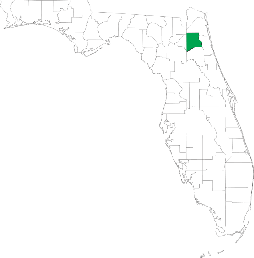 Locater Map of Clay County