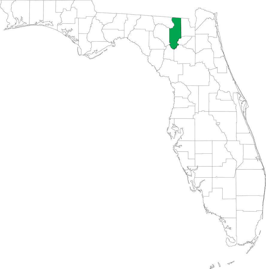 Locater Map of Columbia County