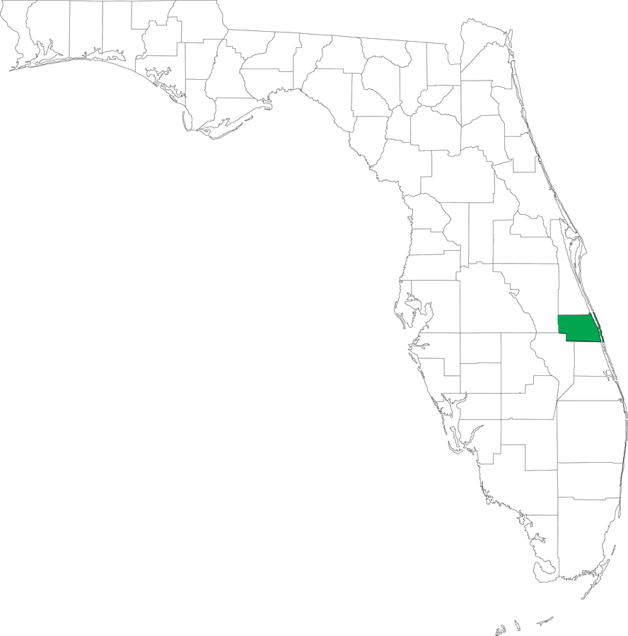 Locater Map of Indian River County