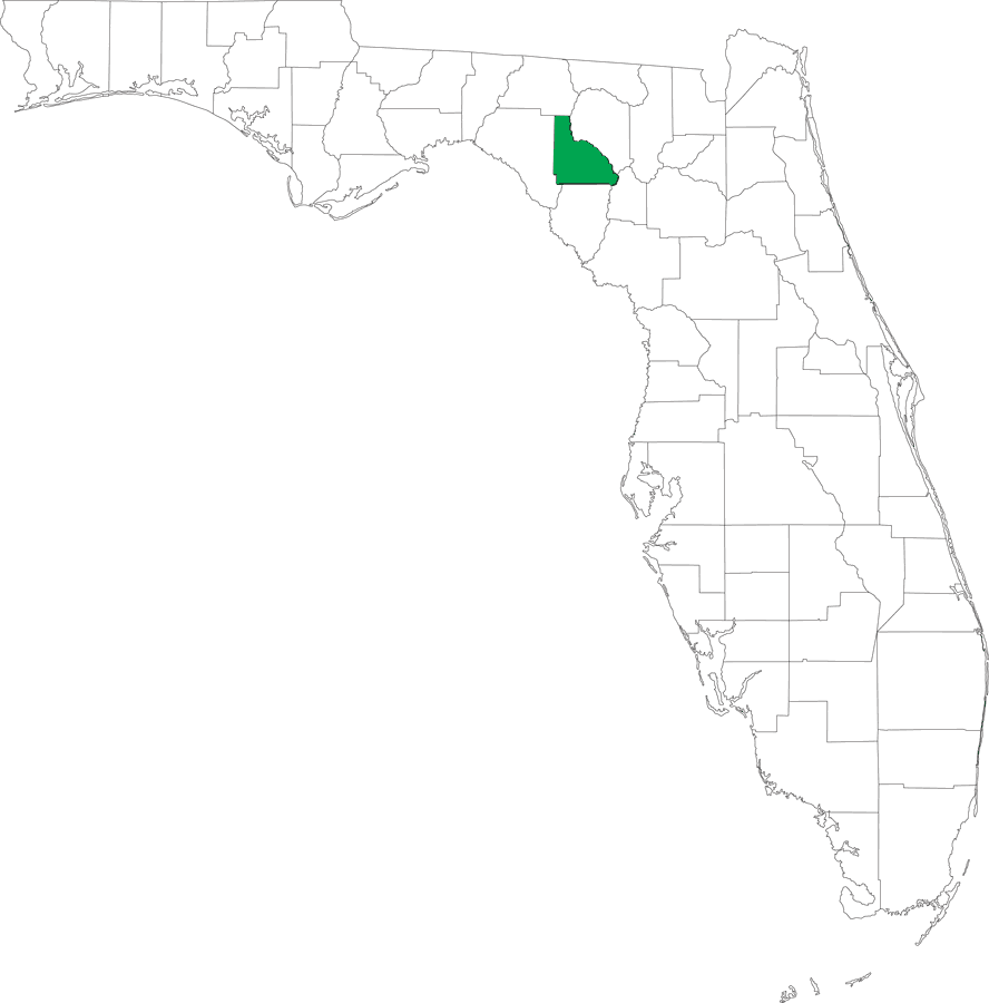 Locater Map of Lafayette County