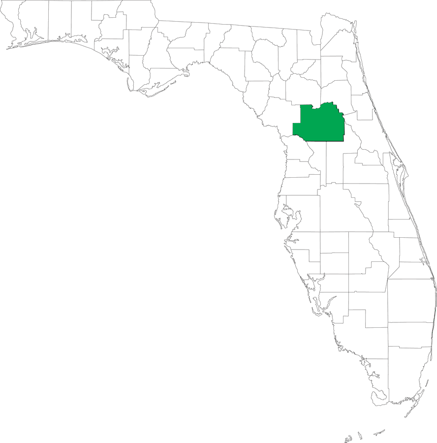 Locater Map of Marion County