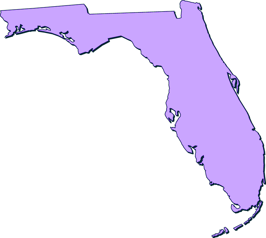 clipart map of florida - photo #9