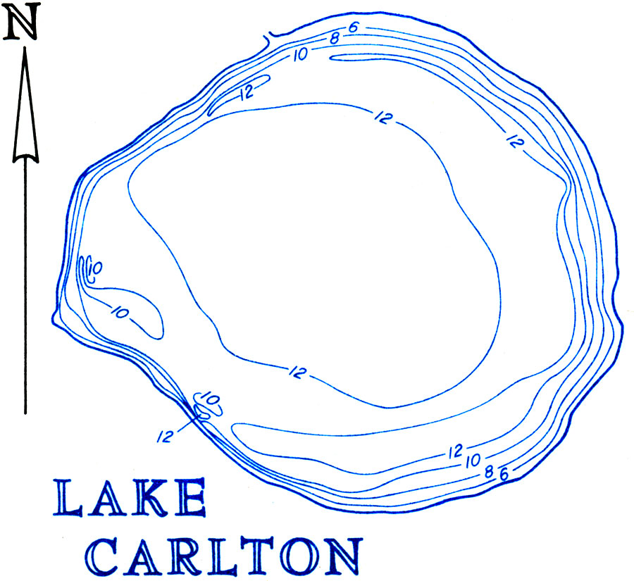 Hydrology of the Oklawaha Lakes Area of Florida- Lake Carlton