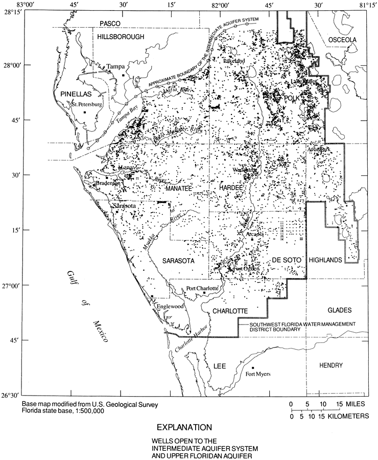 Wells Open to Both the Intermediate and Upper Floridan Aquifer Systems in West Central Florida
