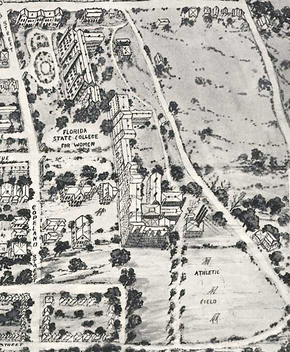 Detail from an Aero-View of Tallahassee