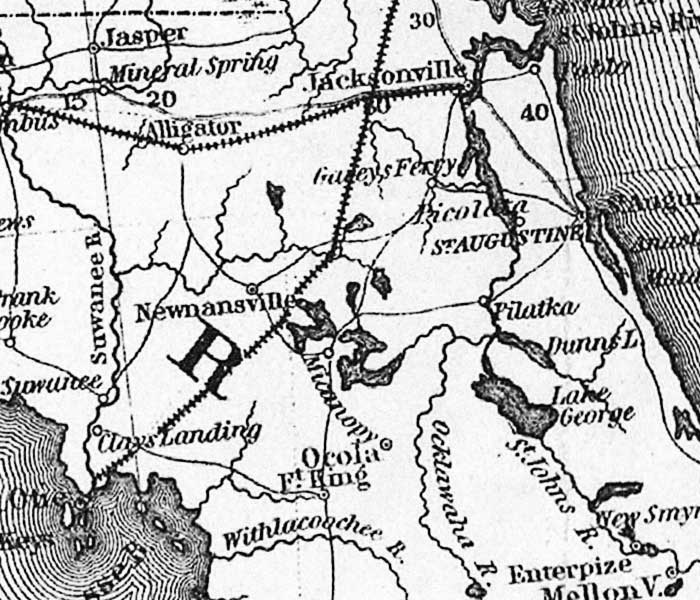 Detail - Thayer's statistical and military map of the middle and southern states