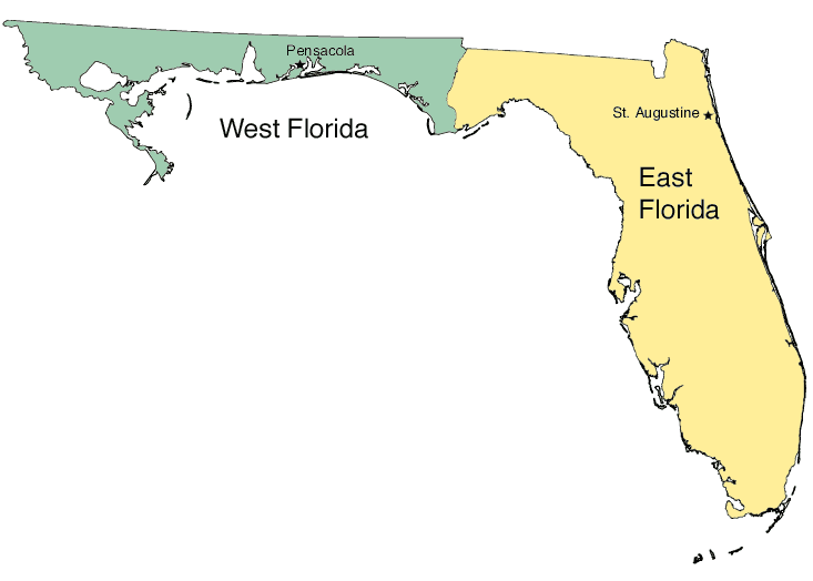 East and West Florida