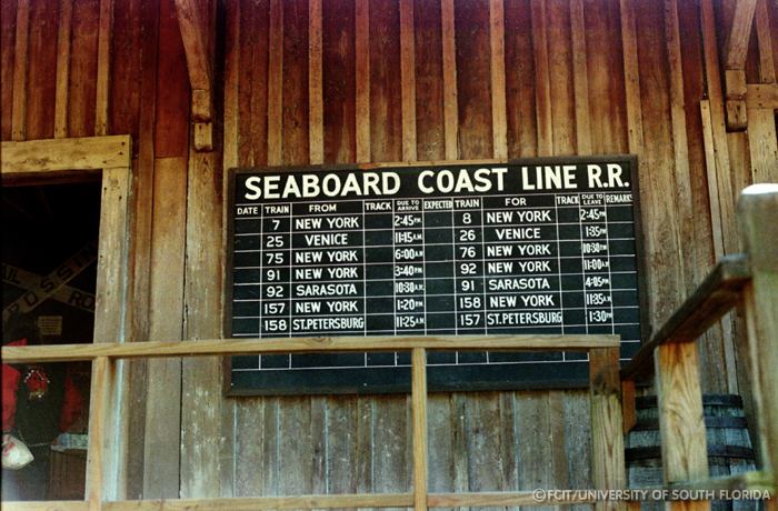 Seaboard Coast Line schedule