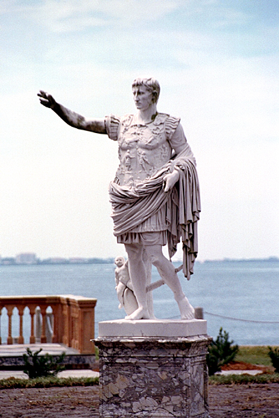 Sculpture of Emperor Augustus