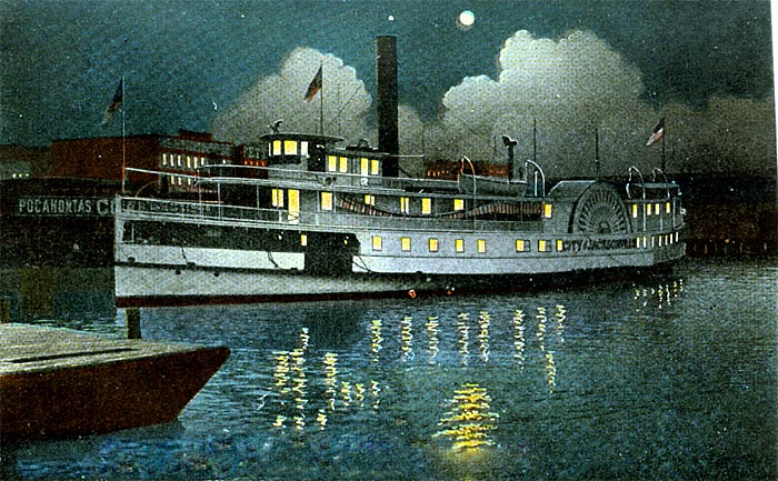 River Steamer, St. Johns River, Florida