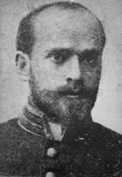 Korczak in his medical school uniform