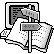 COMPUTER AND BOOK ICON