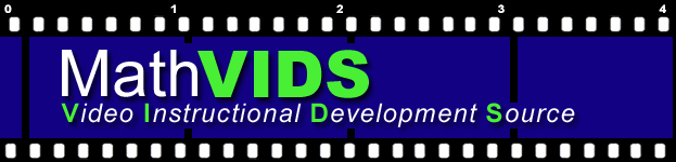 MathVIDS! Video Instructional Development Source