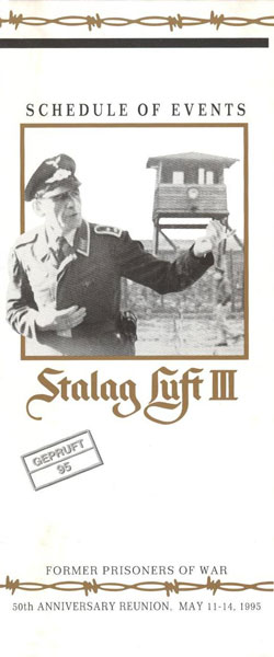 Brochure from a reunion of former Prisoners of War in Stalag Luft III