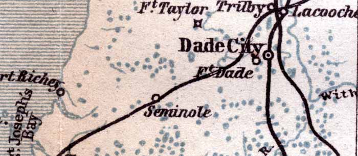 Map of Pasco County, Florida, 1904