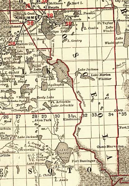 Osceola County, 1900