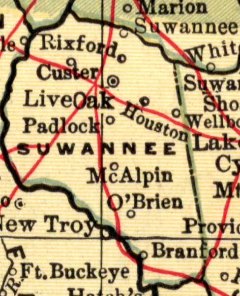 Suwannee County, 1907