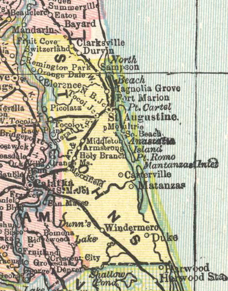 St. Johns County, 1898