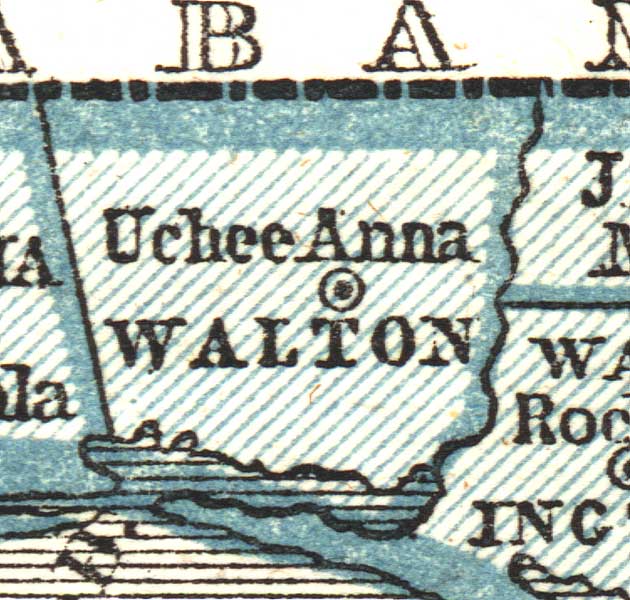 Walton County, 1845