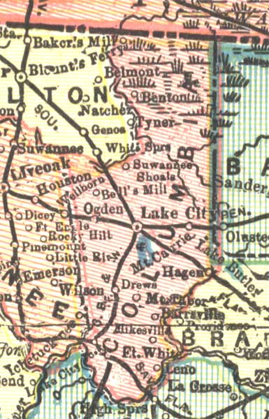 Columbia County, 1904