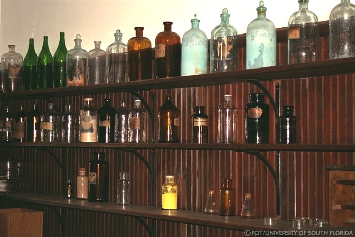 Antique bottles