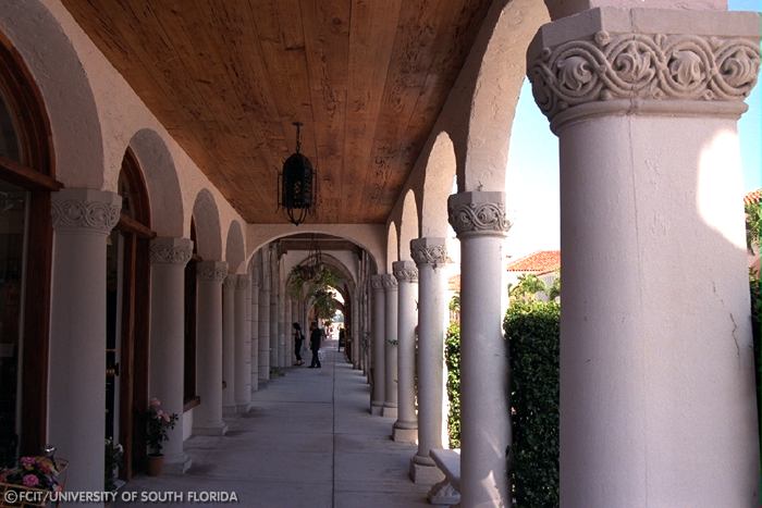 Covered walkway