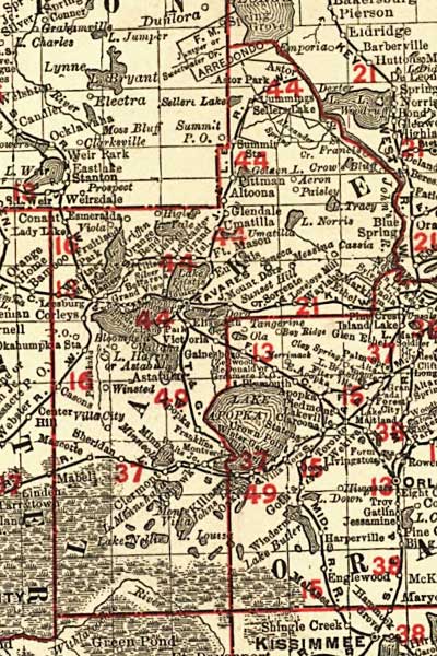 Lake County, 1900