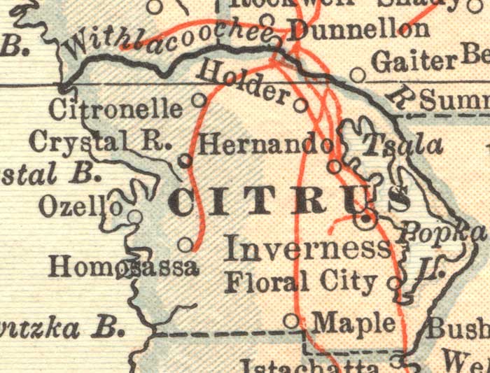 Citrus County, 1914